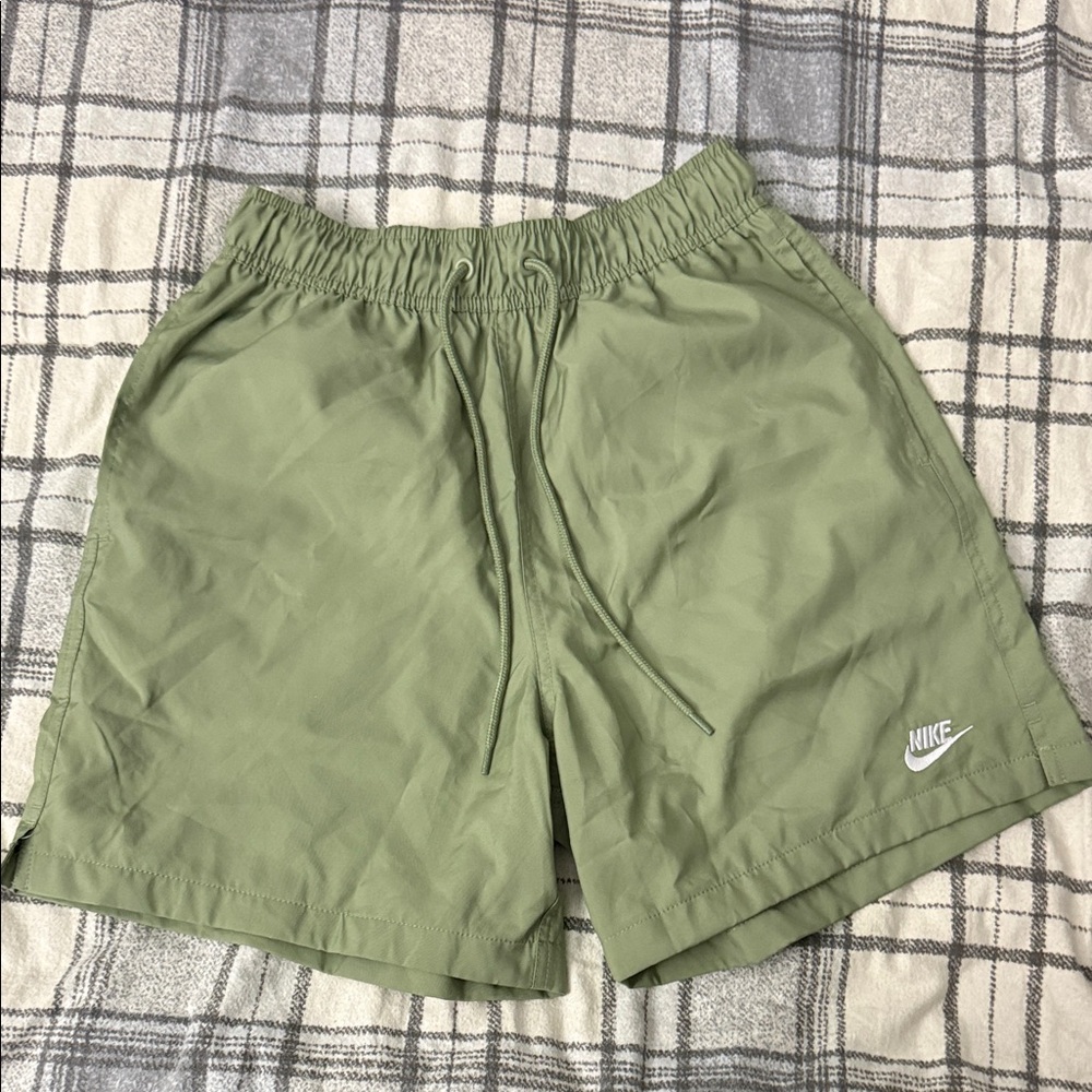 Nike Men's Olive Athletic Shorts